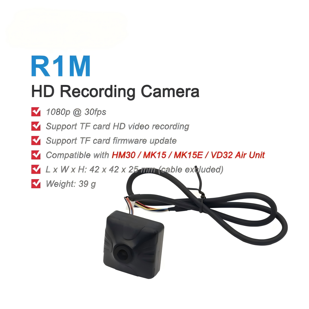 SIYI R1M Recording FPV Camera view 2